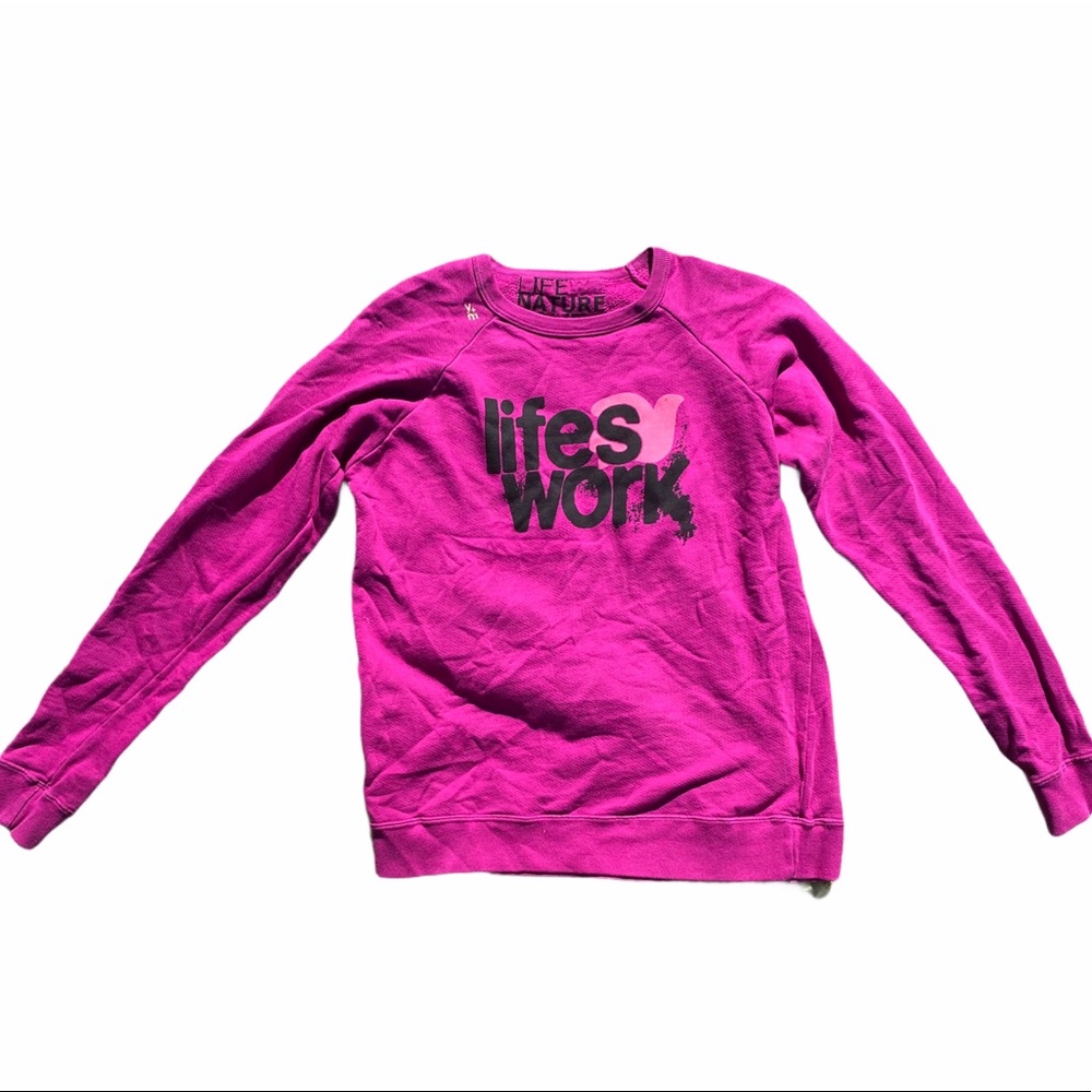 FREECITY Life’s Work Life Nature Love pull over